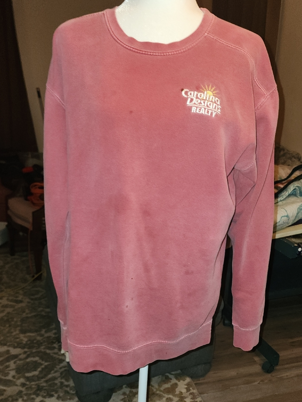 Comfort Colors Dusty Rose Crewneck Sweatshirt